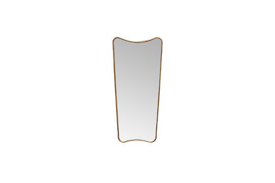 Squizzy gold metal mirror Clipped