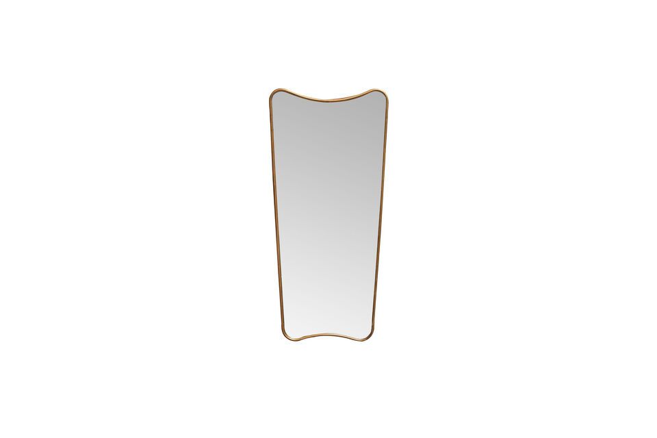 Squizzy gold metal mirror Chehoma