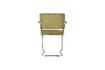 Miniature Stackable green fabric armchair Ridge Kink Rib 3