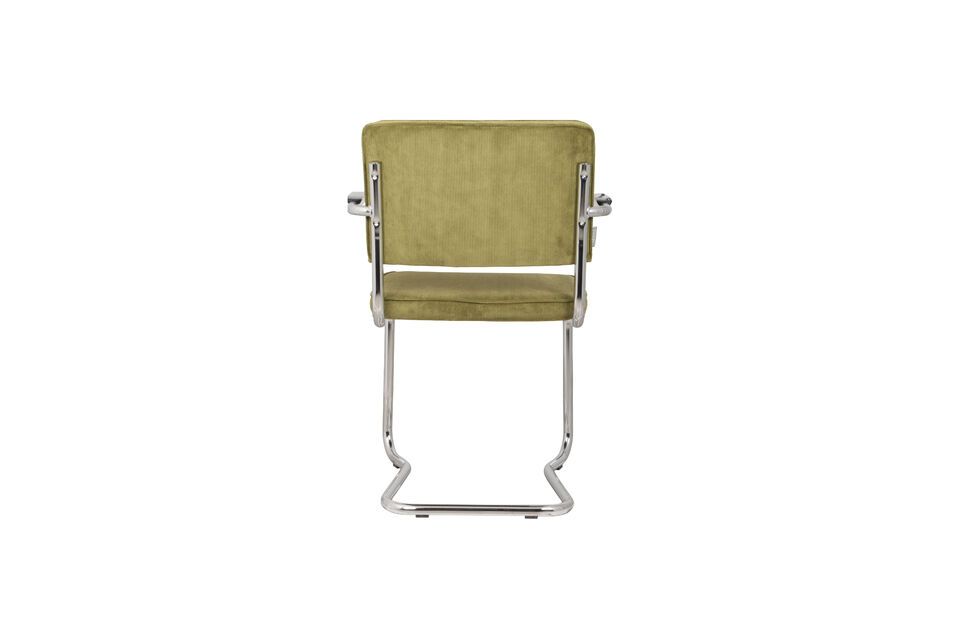 The Ridge Kink Rib stackable armchair is a stylish and comfortable piece of furniture designed to