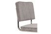 Miniature stackable Ridge Kink Rib light gray chair 5