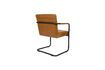 Miniature Stitched armchair in cognac 24