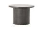 Miniature Stone grey concrete side table Clipped