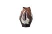 Miniature Stoneware brown vase Obsa 7