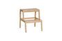 Miniature Stool in light oak veneer Alp Clipped