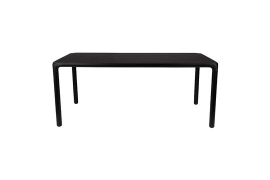 Storm black wooden table 180X90