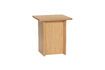 Miniature Straight side table in light oak veneer 3