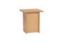 Miniature Straight side table in light oak veneer Clipped