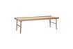 Miniature Stream light oak veneer coffee table 1