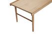 Miniature Stream light oak veneer coffee table 3