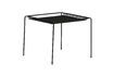 Miniature String black metal side table 3