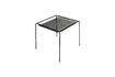 Miniature String black metal side table 1