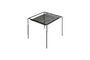 Miniature String black metal side table Clipped