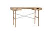 Miniature Studio light oak veneer desk 1