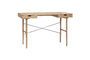 Miniature Studio light oak veneer desk Clipped