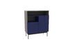 Miniature Study black metal chest of drawers 1