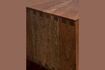 Miniature Super dark wood side table 6