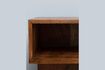 Miniature Super dark wood side table 7