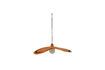 Miniature Suspension lamp in orange natural fiber and Uluwatu stripes 4