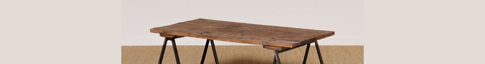 Material Details Sutton dark wood coffee table