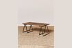 Miniature Sutton dark wood coffee table 1