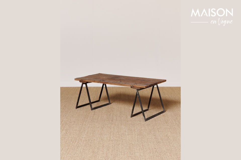 Sutton dark wood coffee table Chehoma