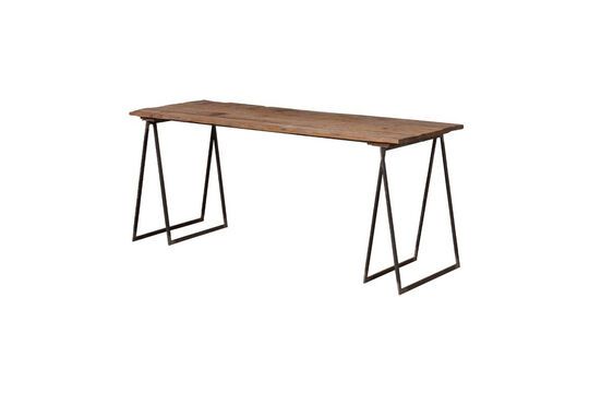 Sutton dark wood dining table Clipped