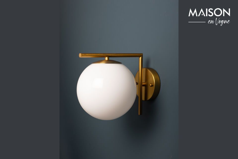 Sveta gold metal wall lamp Chehoma