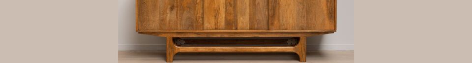 Material Details Swann dark wood sideboard