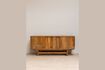 Miniature Swann dark wood sideboard 1