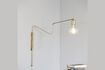 Miniature Swing gilded metal wall light 2