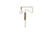 Miniature Swing wall light in copper brass 1