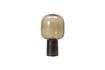 Miniature Table lamp in aluminium, brown brass Note 1