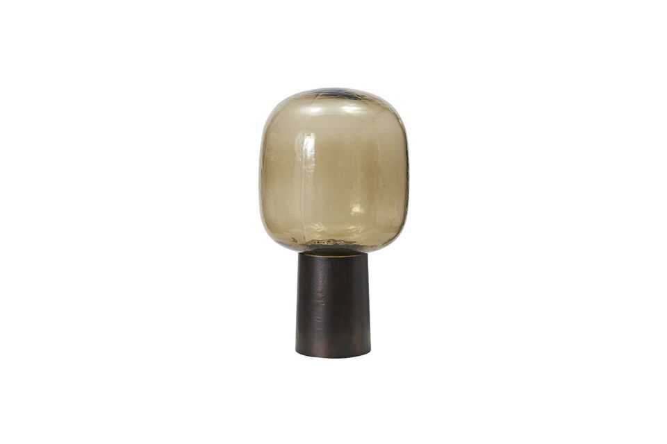 Table lamp in aluminium, brown brass Note House Doctor