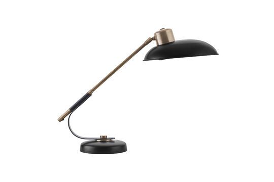 Table lamp in Art Deco black Clipped