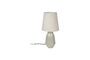 Miniature Table lamp in beige aluminium Aysa Clipped