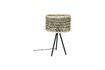 Miniature Table lamp in beige bamboo wood Isla 3