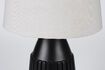 Miniature Table lamp in black aluminium Aysa 6