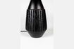 Miniature Table lamp in black aluminium Aysa 7