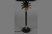 Miniature Table lamp in black aluminium Cresta 6