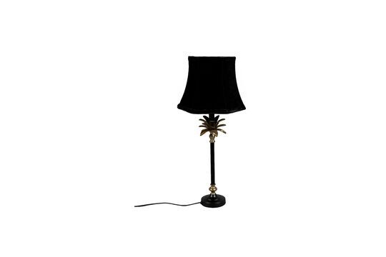 Table lamp in black aluminium Cresta Clipped