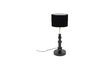 Miniature Table lamp in black aluminium Totem 1