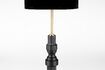 Miniature Table lamp in black aluminium Totem 8