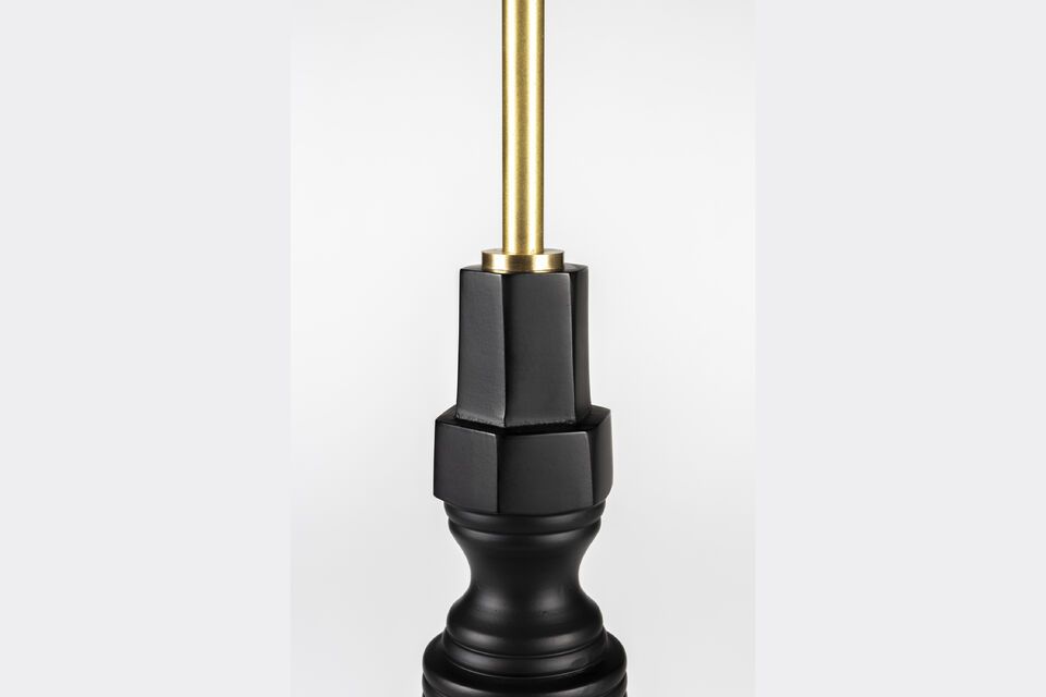 Table lamp in black aluminium Totem - 8