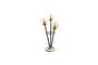 Miniature Table lamp in black and gold metal Artifice Clipped