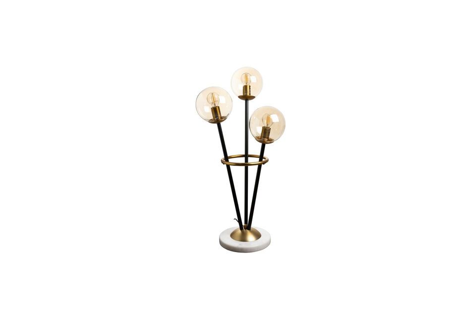 This lamp is ideal for those seeking a lighting solution that combines functionality with refined