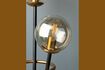 Miniature Table lamp in black and gold metal Artifice 3