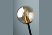 Miniature Table lamp in black and gold metal Artifice 4