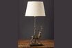 Miniature Table lamp in black brass Deer 1