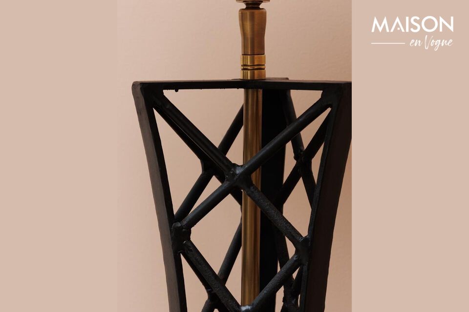 Discover a refined and timeless decorative and lighting element with our new black brass table lamp